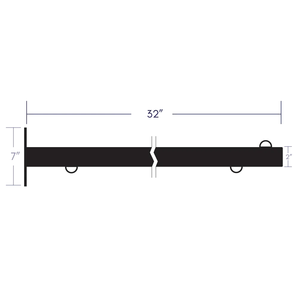 Custom Straight Arm Bracket