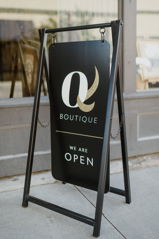 Tube Frame Metal A-Frame Sign