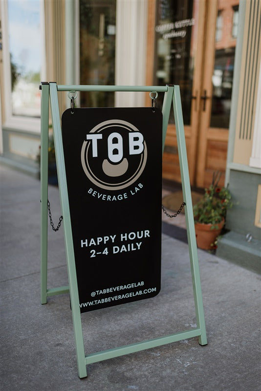 Tube Frame Metal A-Frame Sign