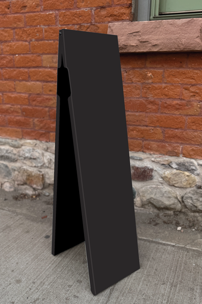 Skinny Metal A-Frame Sign