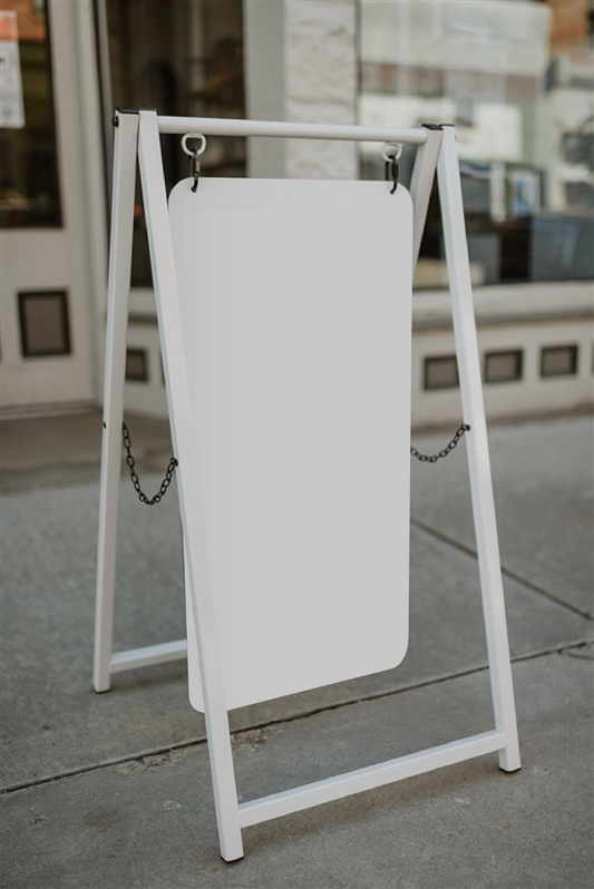 Tube Frame Metal A-Frame Sign
