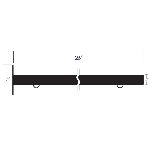 Custom Straight Arm Bracket